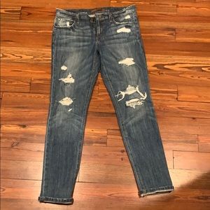 Joe’s Distressed Boyfriend Jeans